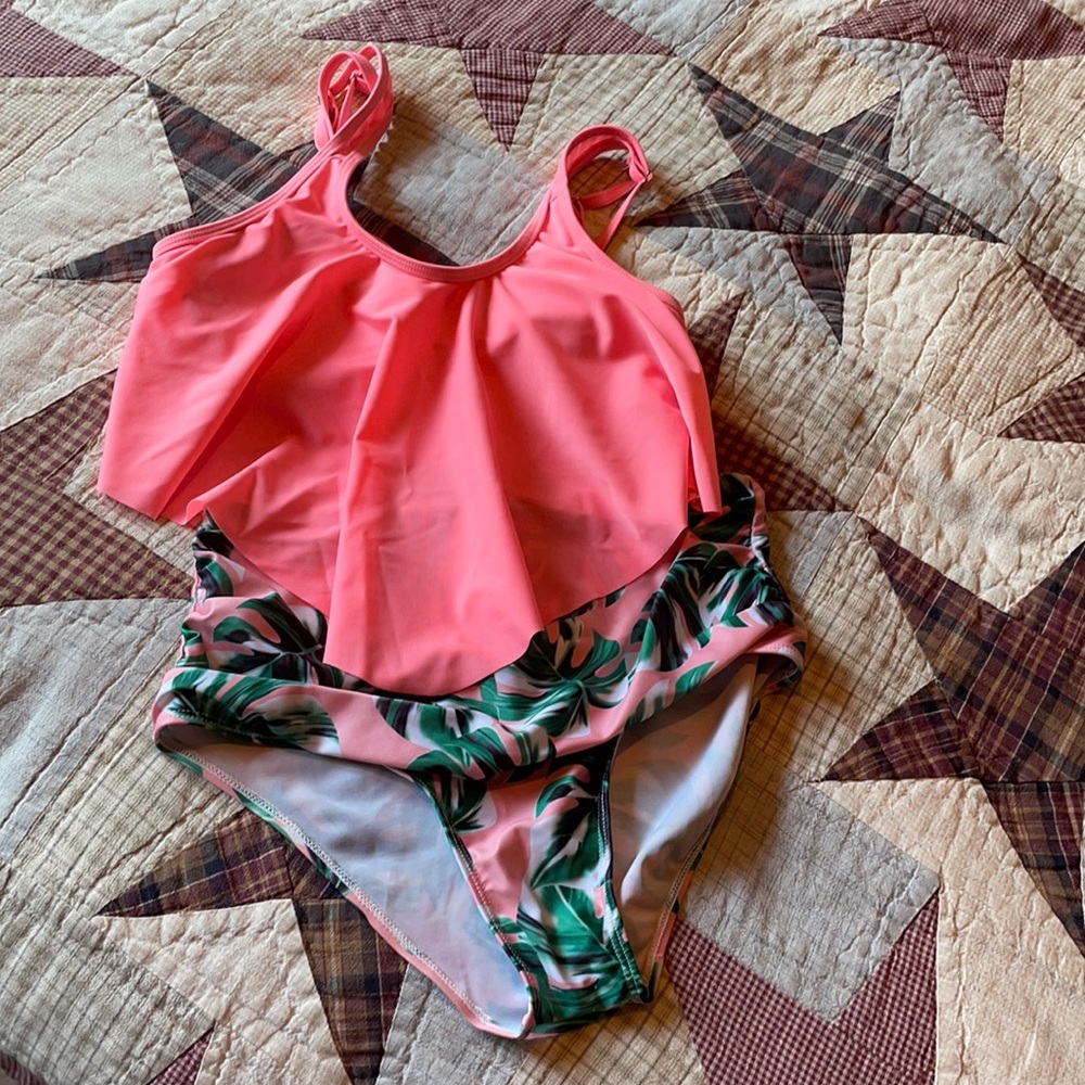 CupShe Coral Bikini Set
